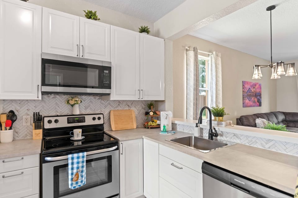 Newly updated ratatouille theme kitchen for your families convenience