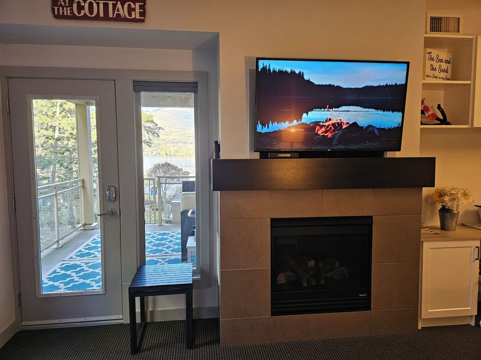 A view from the couch. So peaceful!