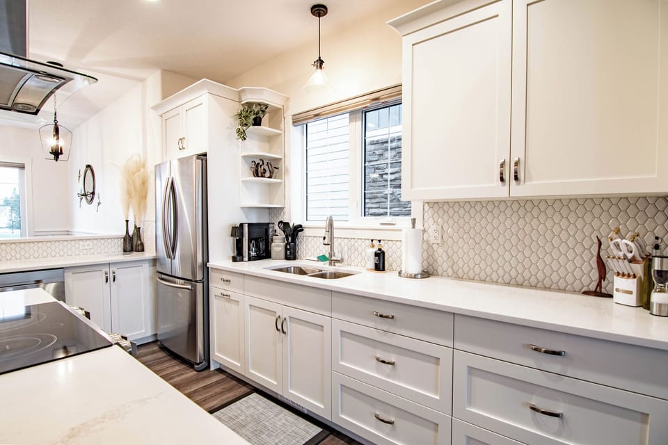 Lots of counter space 