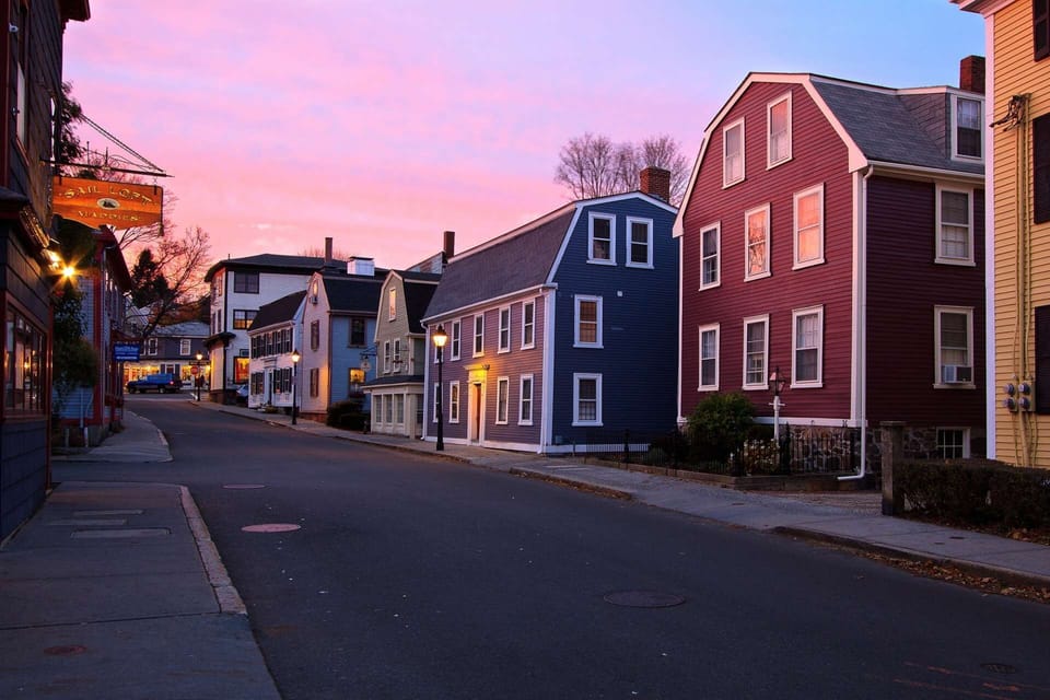 Historic Marblehead - colonial homes