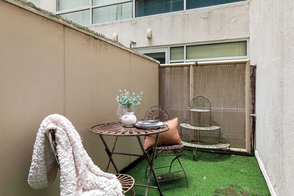 A private courtyard