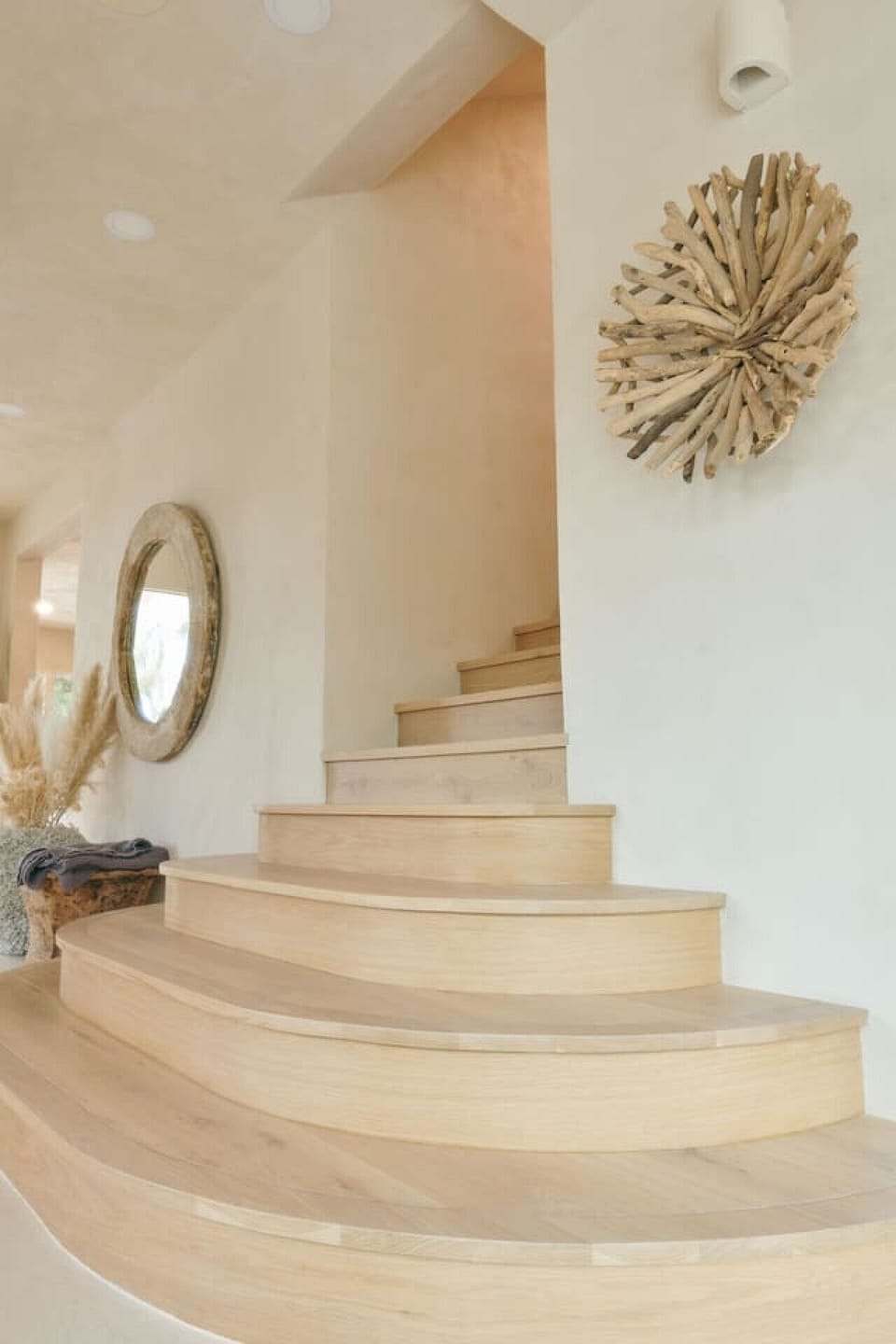 Upstairs staircase