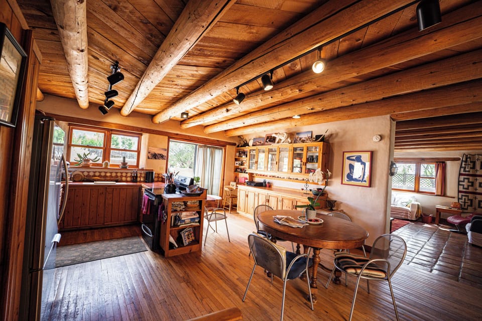 Kitchen with Mountain views