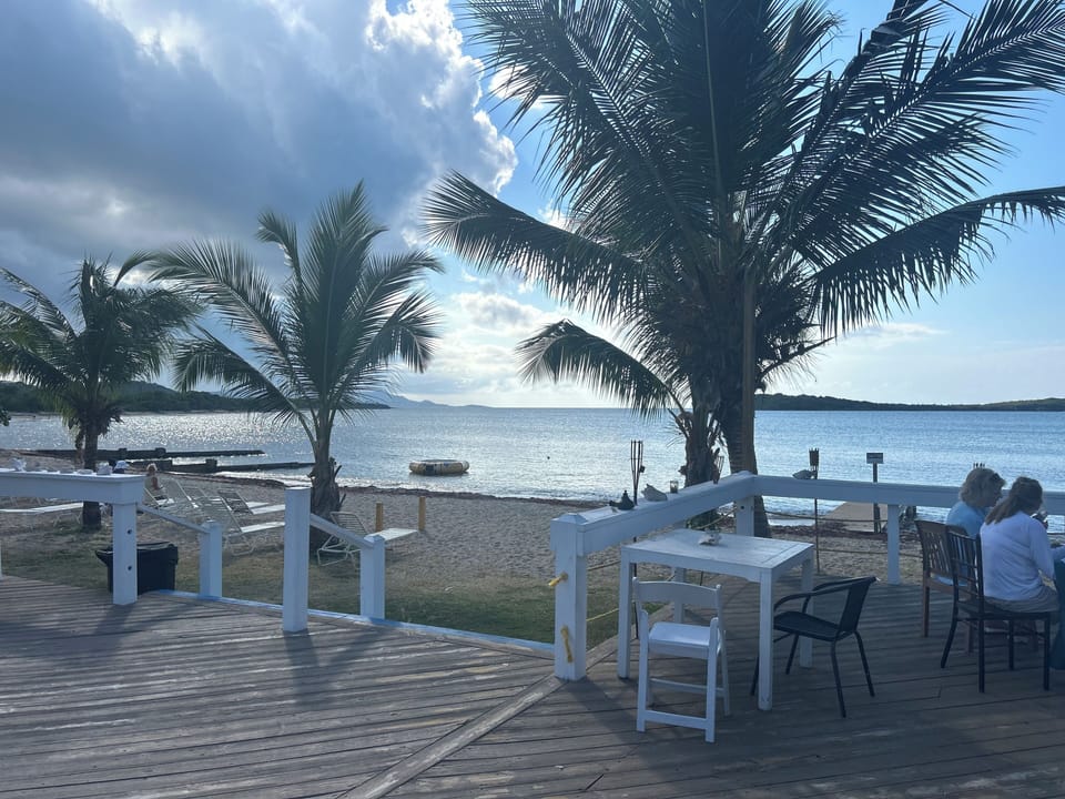 Bungalows on the Bay a 10 minute walk