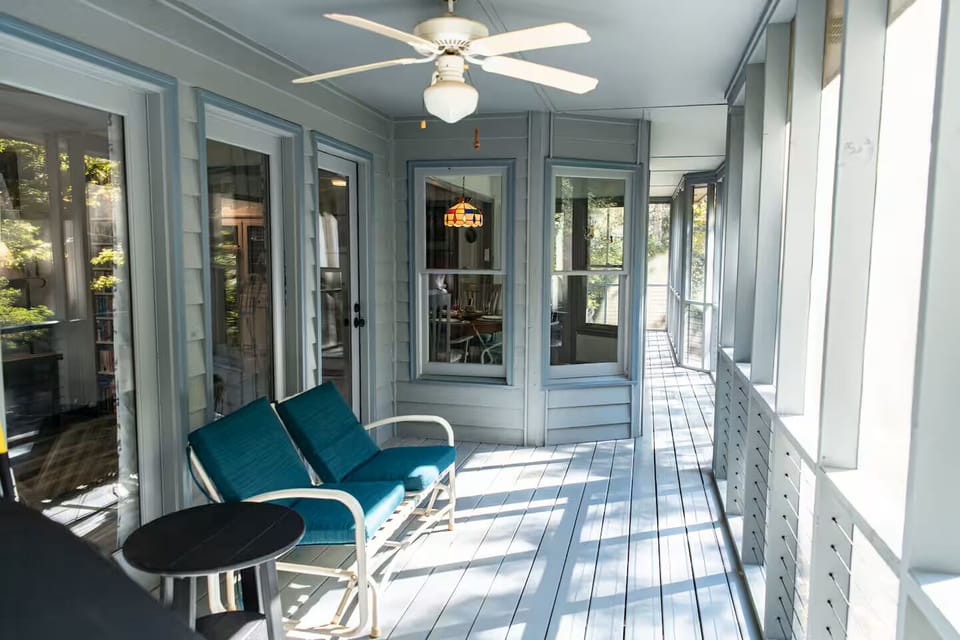 "The cabin felt so homey and the river in the backyard was so calming" -Kristi