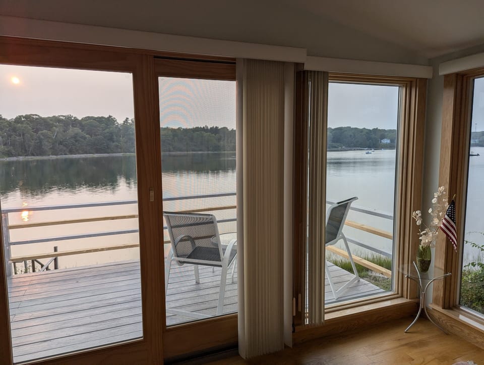 Living area with beautiful views.