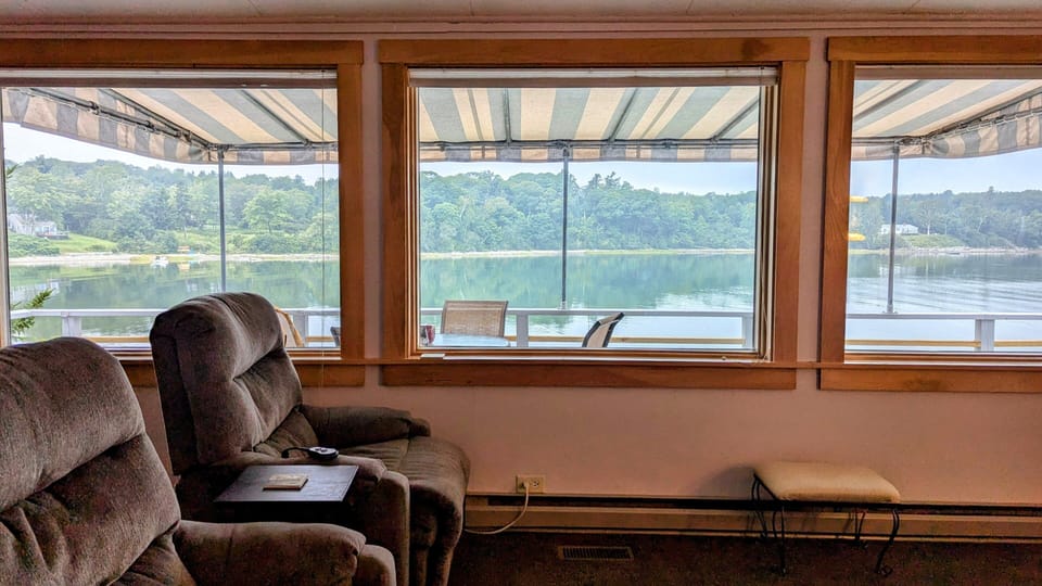 Living area with beautiful views.