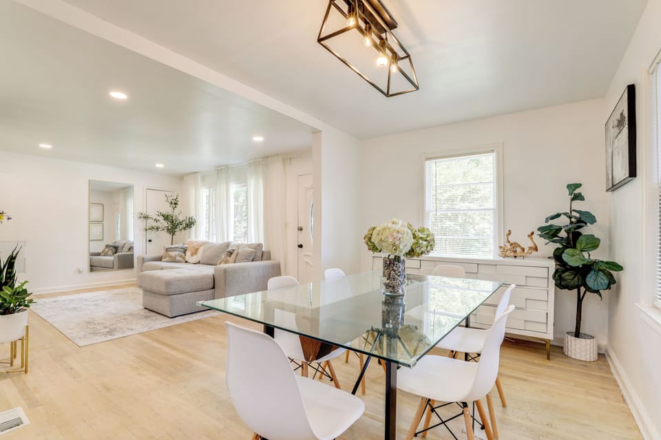 Decatur Vacation Rental | 3BR | 1BA | 1,300 Sq Ft | Stairs Required