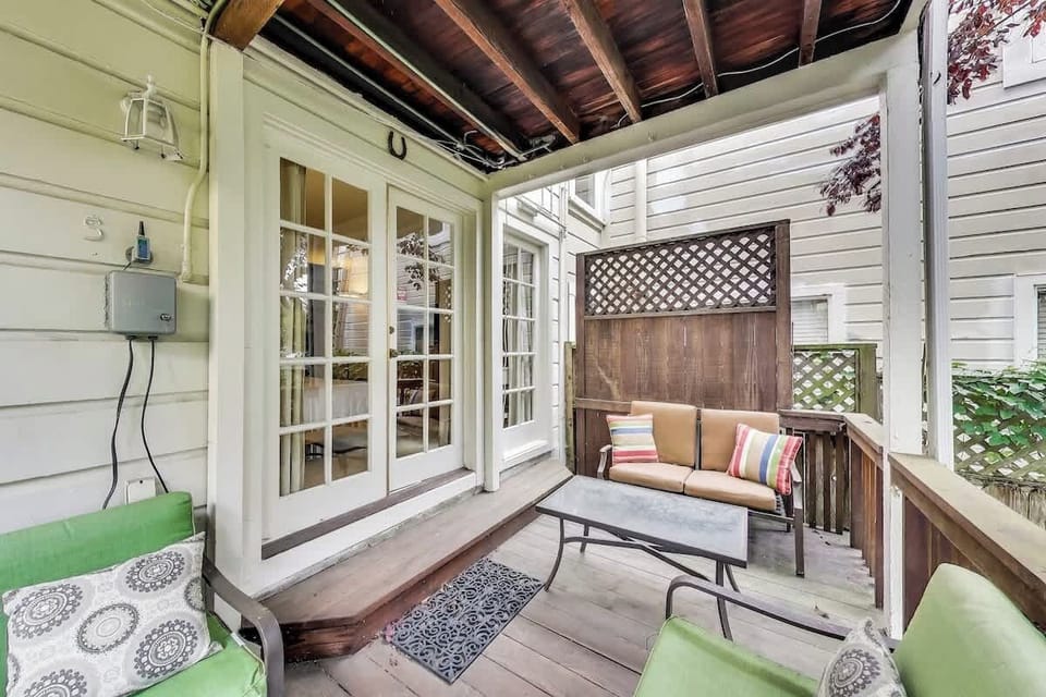 Garden patio