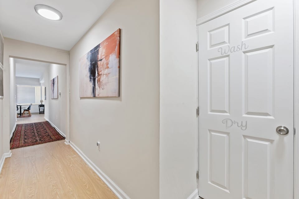 hallway of elegance and charm, seamlessly connecting the living spaces