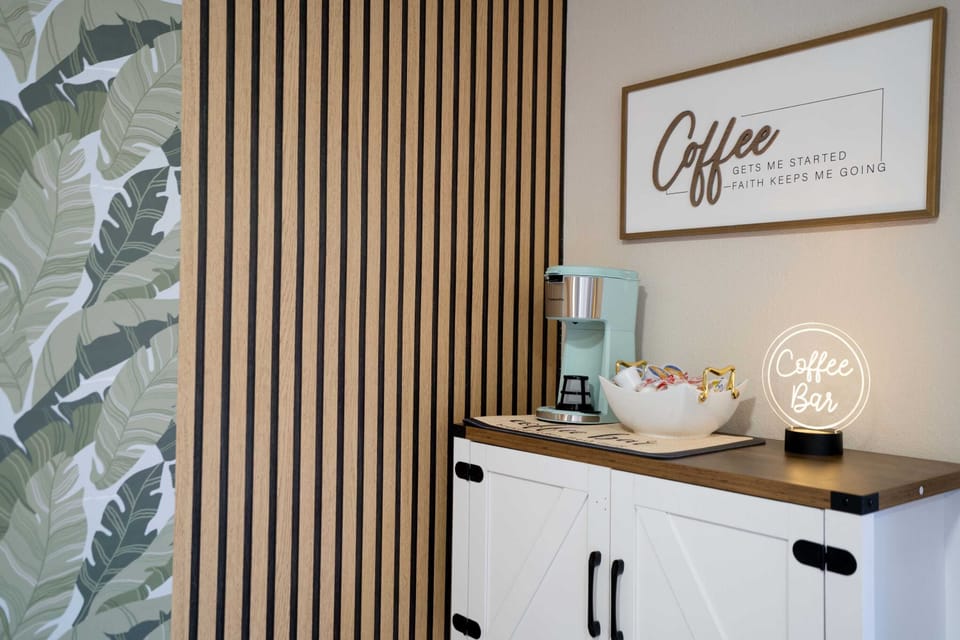 Our coffee station