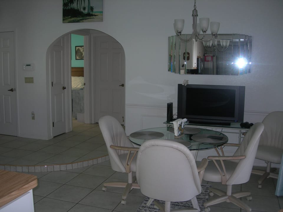 Dining and living room TVs
