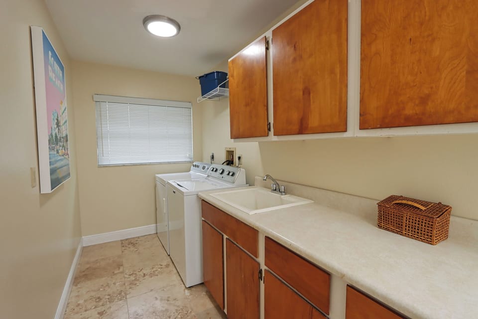 Large laundry room