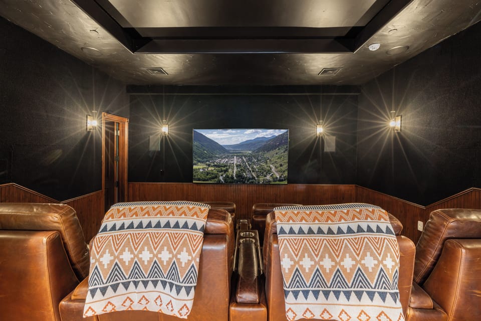 Theater room on lower level