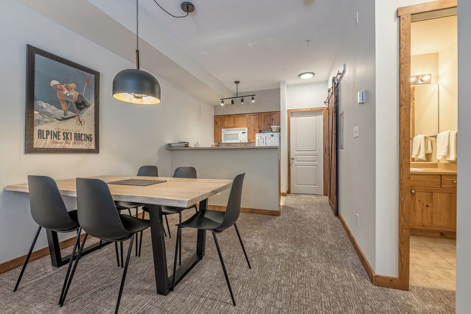 Dining Area and Kitchen 