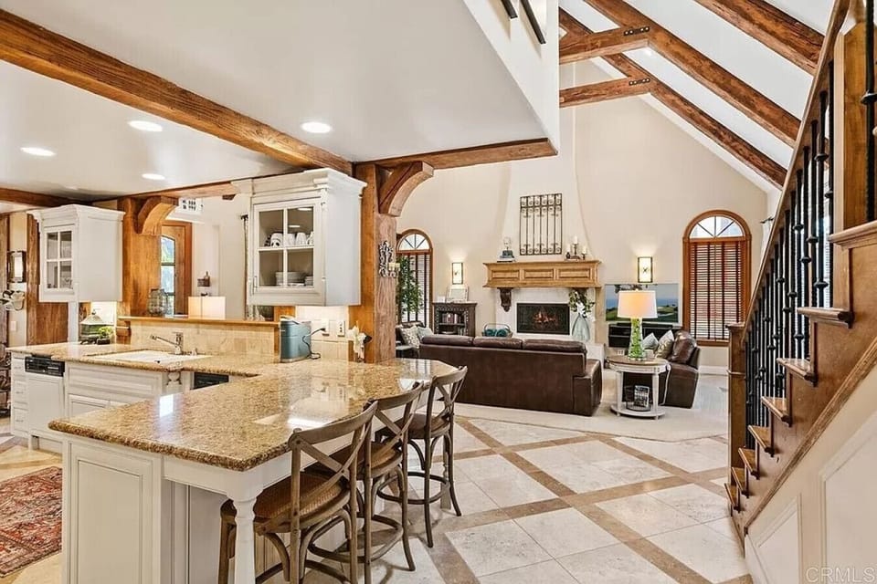 Enjoy the fully equipped gourmet kitchen with all the cooking and dining essentials you`ll need.