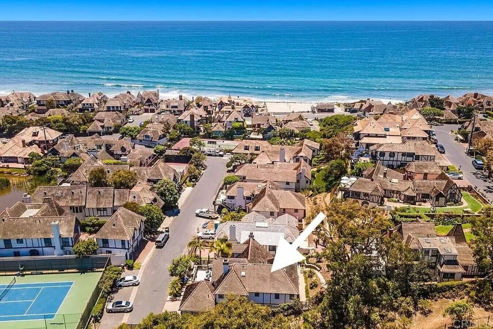 We`re located directly across from the tennis and pickleball courts, perfect for a quick game before hitting the beach!