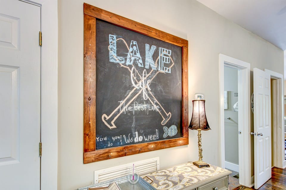 Entrance of the home - Guest book and Guide Book location