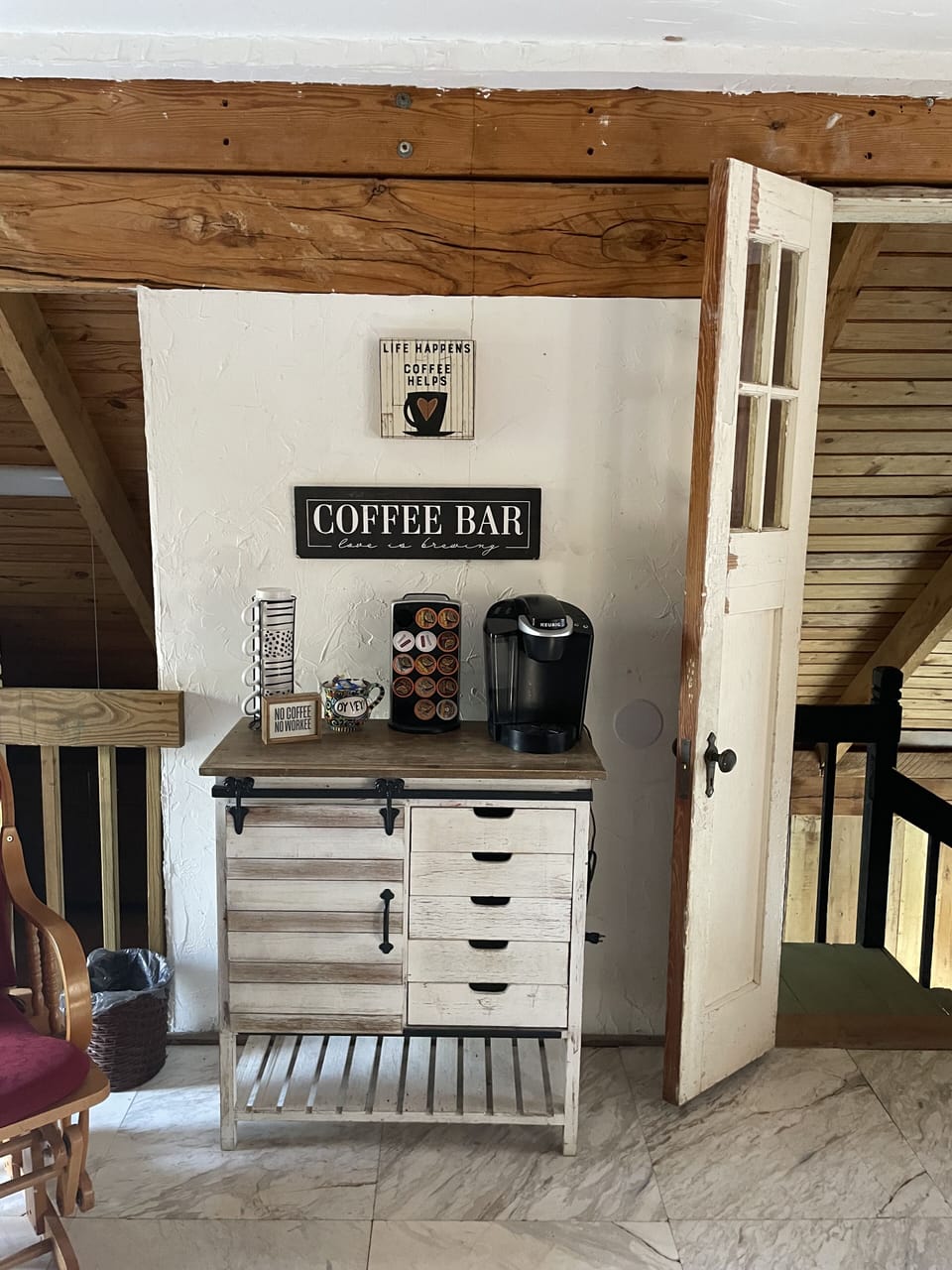 2nd floor coffee bar