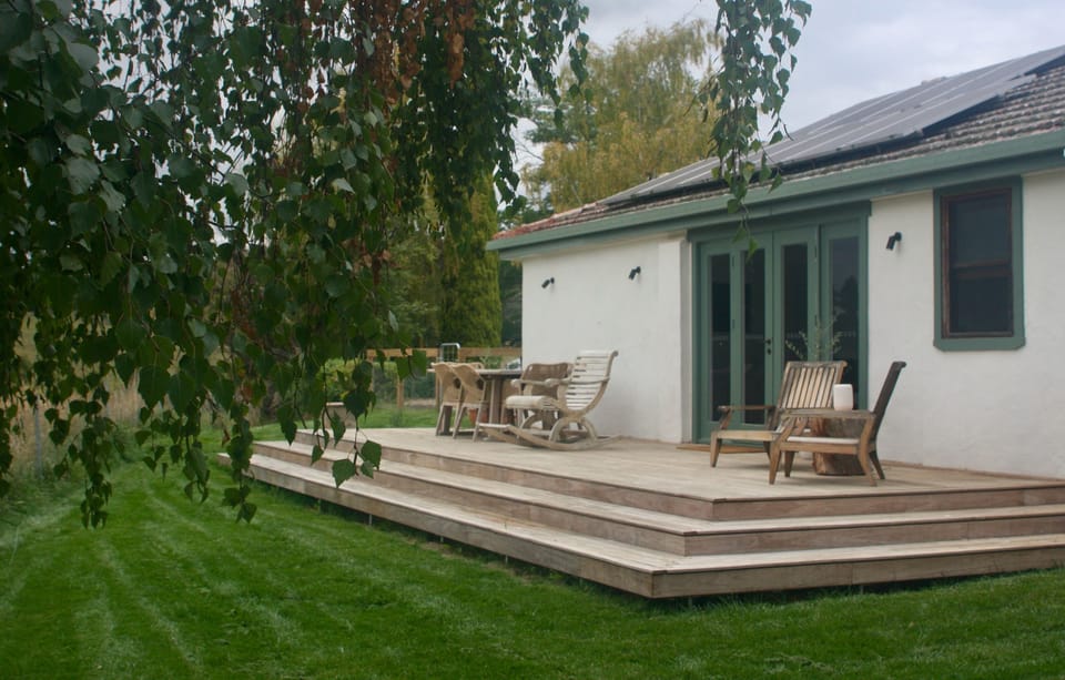 VILLA - deck with incredible country views