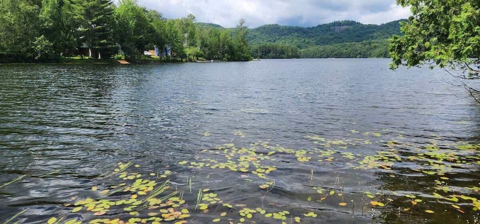 Accès au lac 