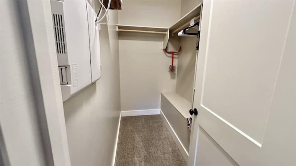 Large walk-in closet
