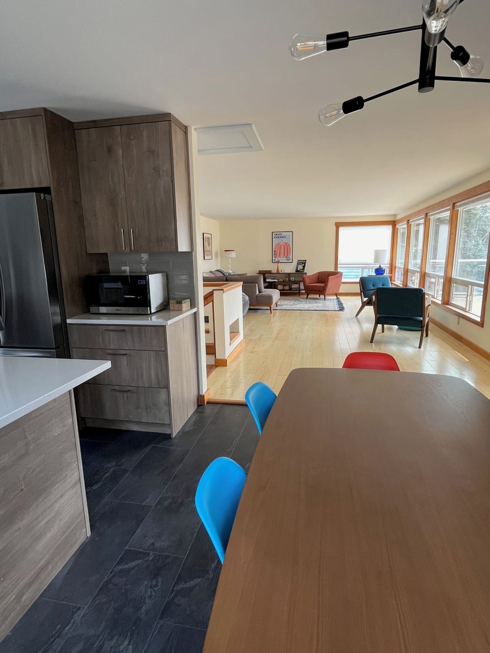 open floor plan