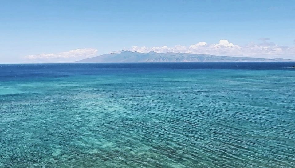 Views :)  This photo was taken by Guests on beach in front of Royal Kahana Resort