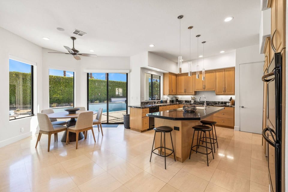 Open Kitchen With Dining