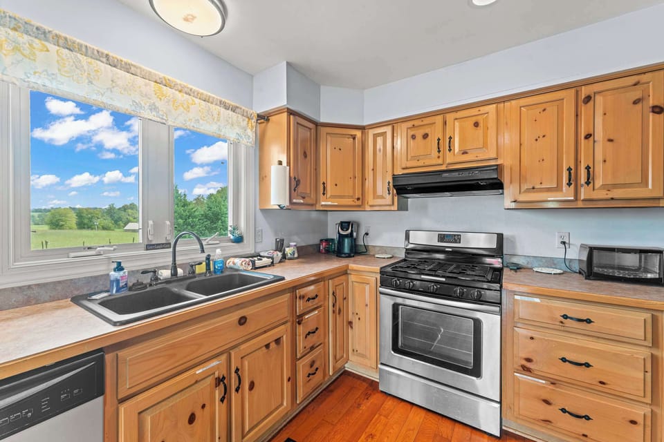 Our Fully Stocked Kitchen