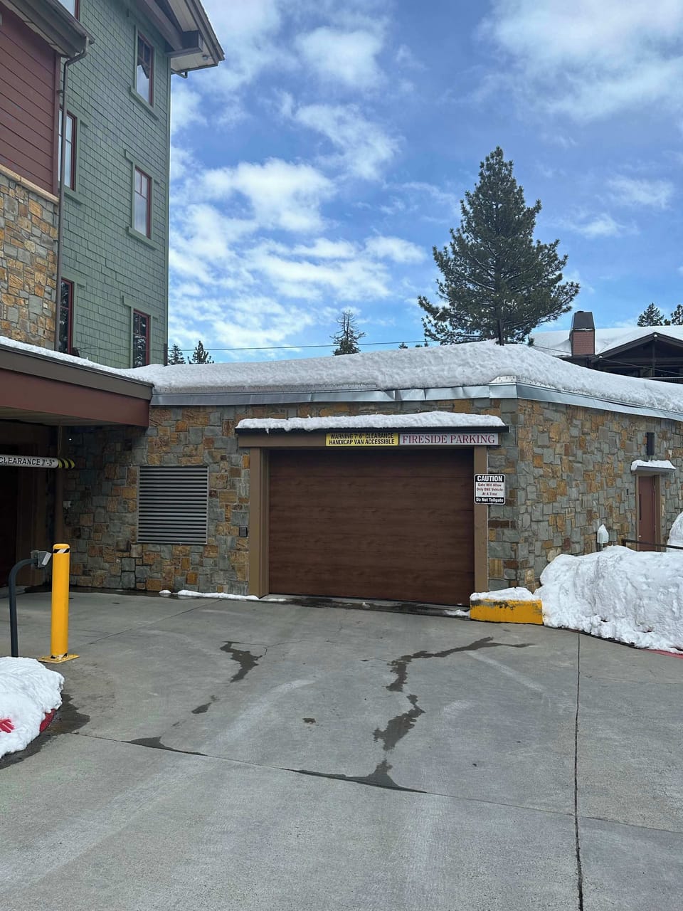 Garage parking