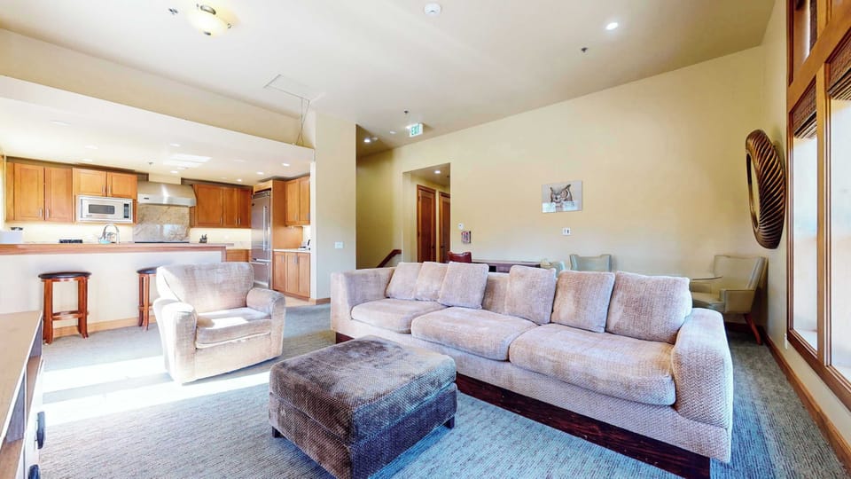 Bright open living space