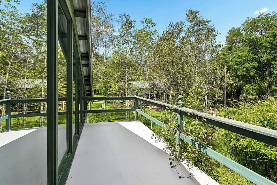 View from 2nd floor bedroom balcony