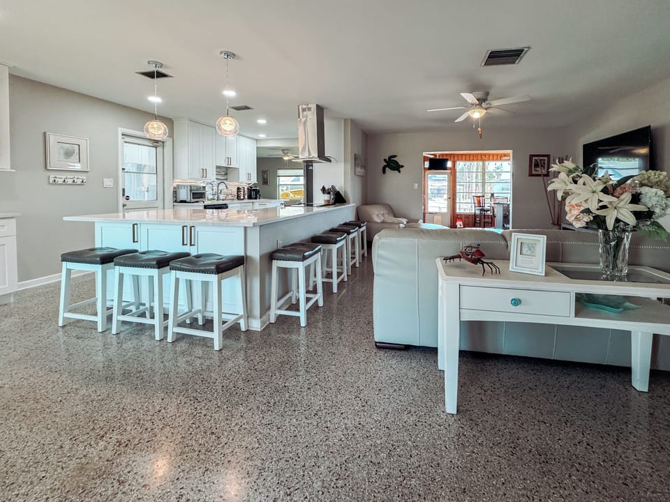 Spacious living with open floor plan for gatherings and relaxation.
