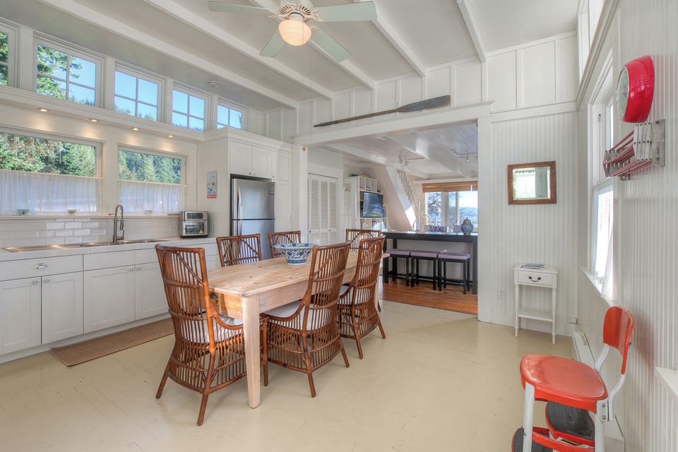 Coming in from back entrance