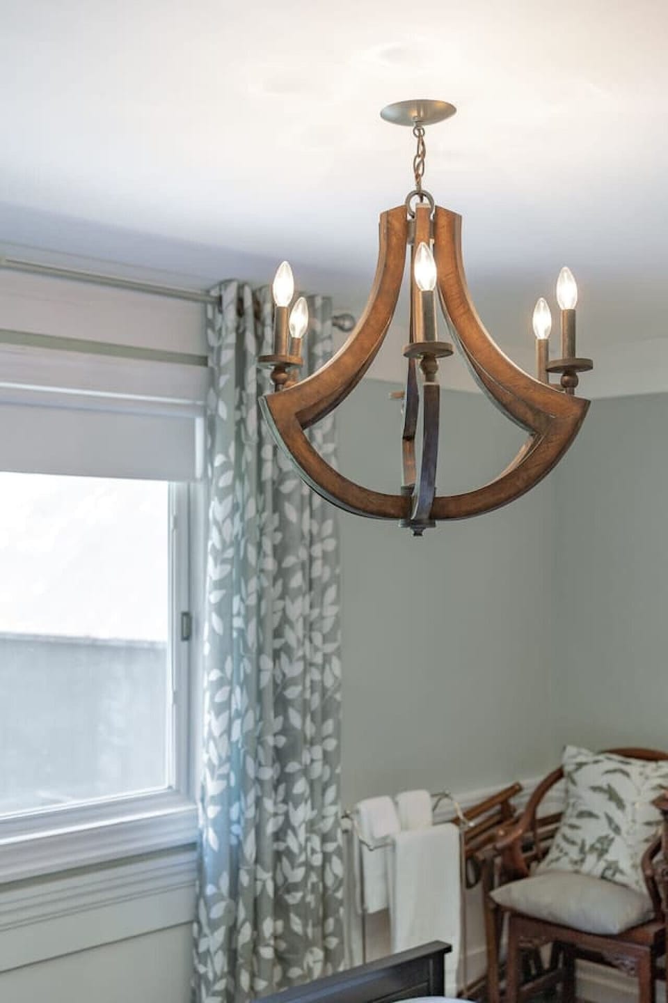 Our mint green room with 1 x queen bed (sleeps 2)
