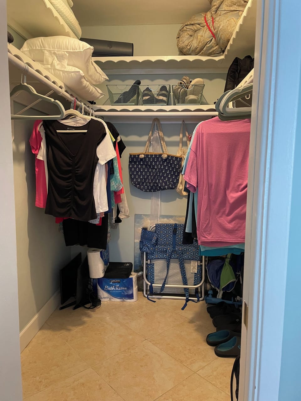 Walk in closet in BR
