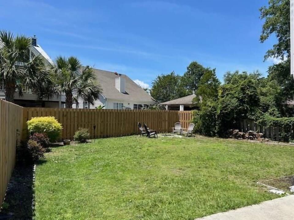 Grassy Shared Yard Space
