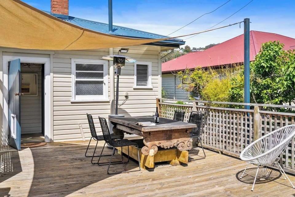 Very quite backyard