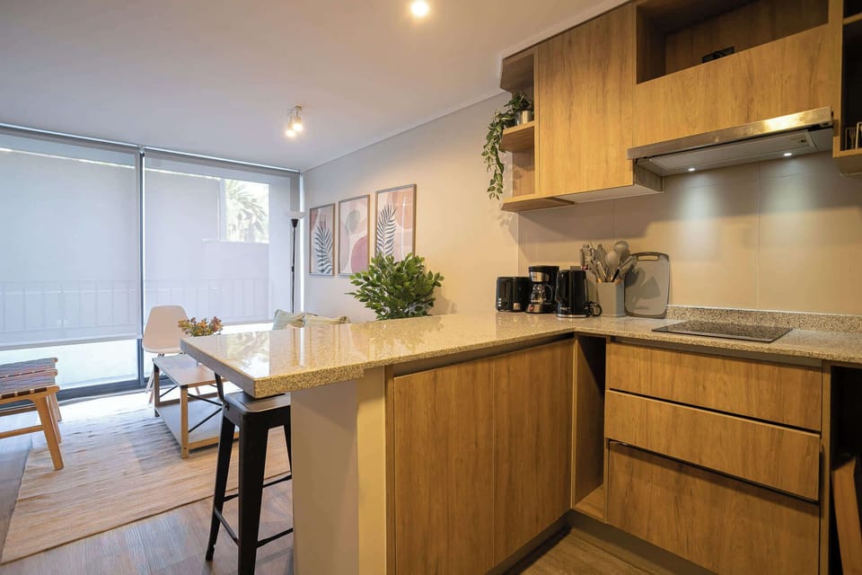 Cocina Equipada con Todo lo Necesario Para Que Disfrutes Cocinando