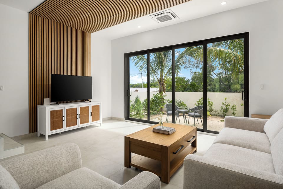 Luxury interiors, chic modern design and architecture