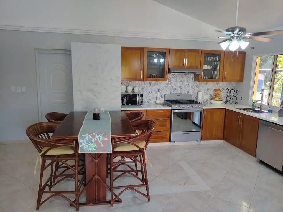 Dining and Kitchen area