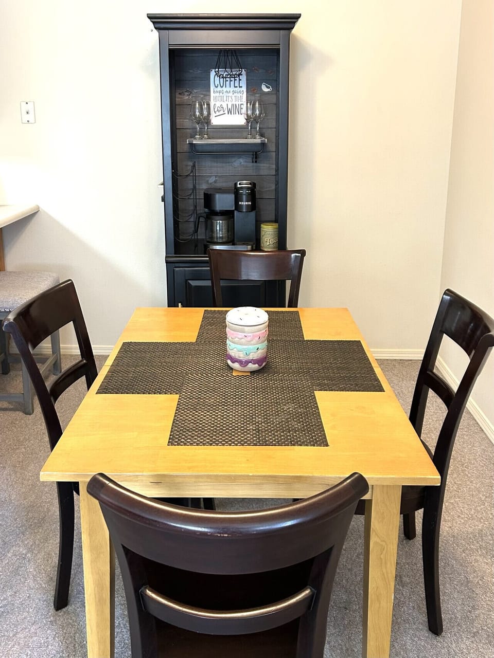 dining table seats 4