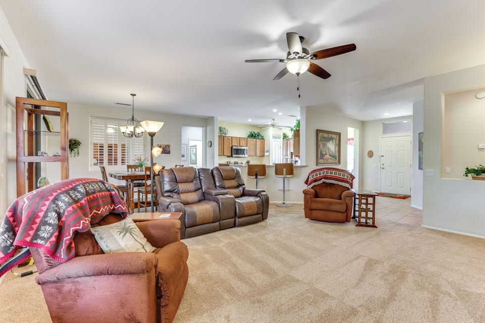 Surprise Vacation Rental | 2BR | 2BA | 1,875 Sq Ft | 1 Step Required