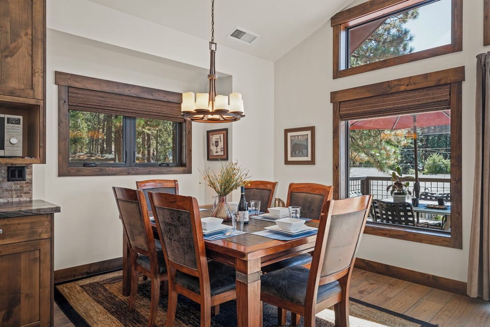 Dining Table for 6-Kings Bear Cabin