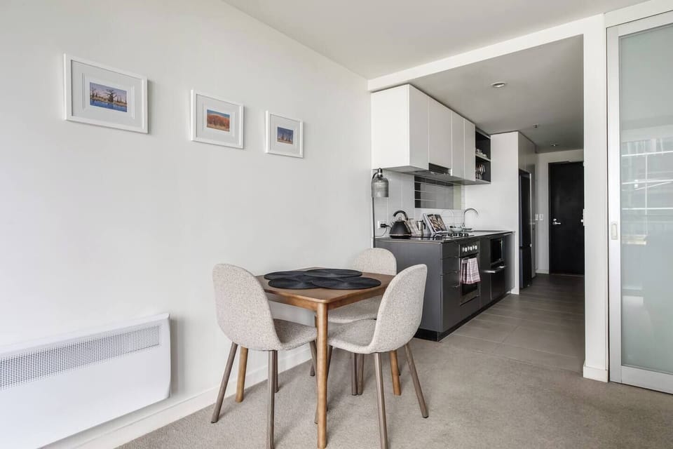 Enjoy meals at the dining table or use this space for setting up a laptop if you’re combining business and leisure stays.
 
