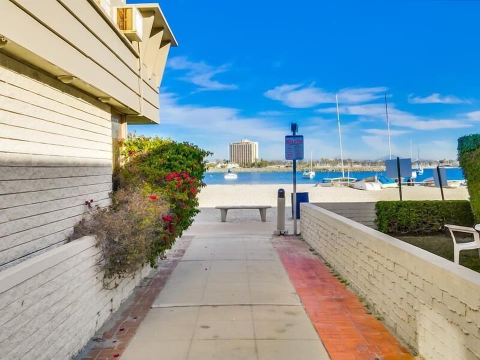 Mission bay is 6 homes away
