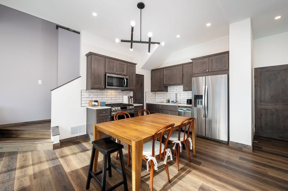 Compact Kitchen with dining table will meet your needs