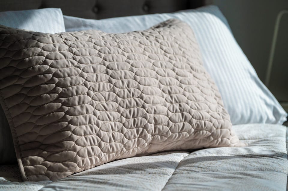 Luxurious bedding wraps you in the delight of relaxation