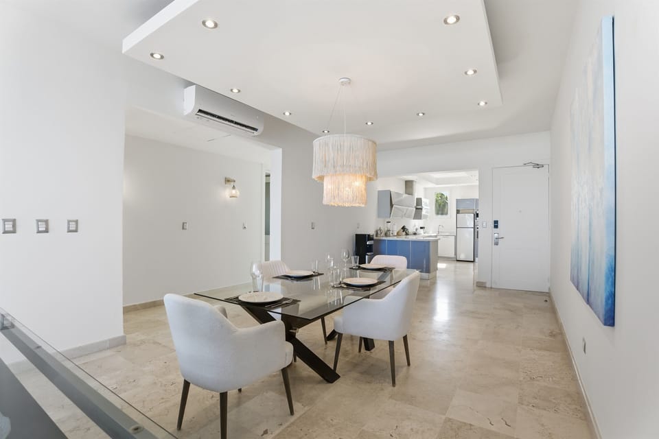 A spacious dining area designed for relaxed meals and meaningful moments together.